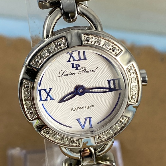 Stiunning Lucien Piccard White Sapphire Watch main image 6